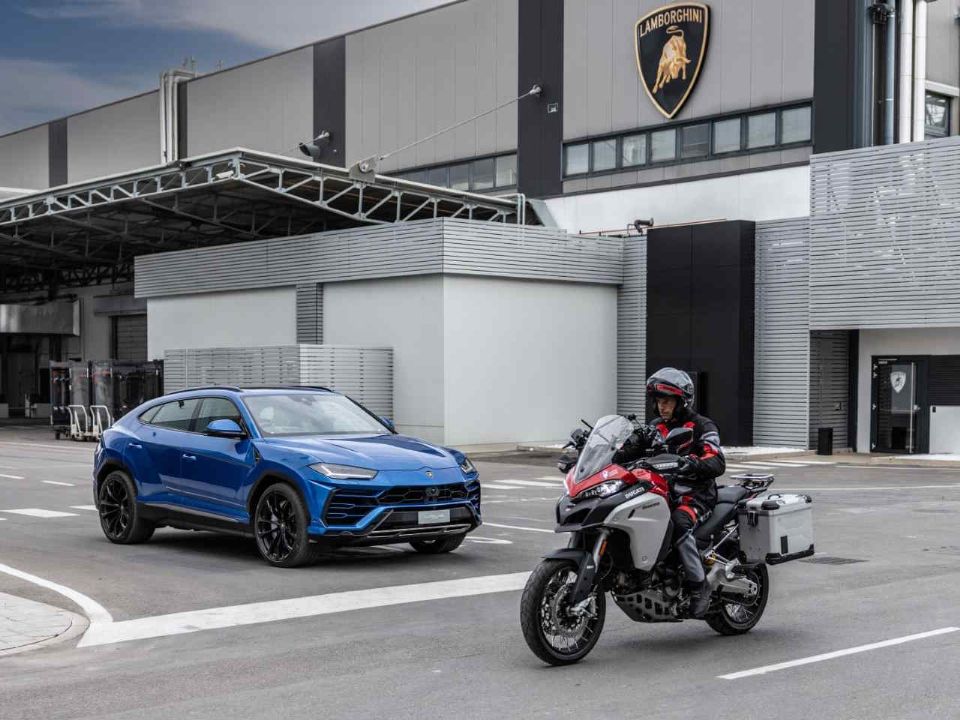 Ducati e Lamborghini Colaboram para Aumentar a Segurana dos Motociclistas com Tecnologia de Conectividade